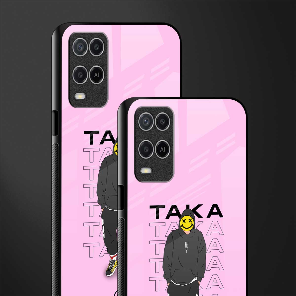 taka taka glass case for oppo a54 image-2