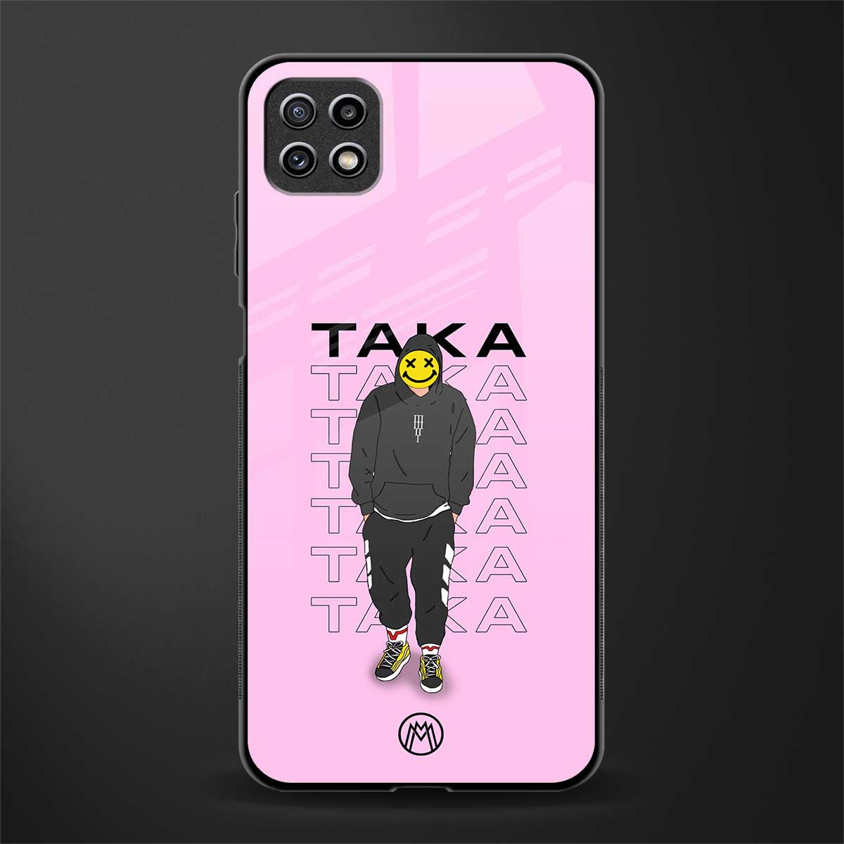 taka taka glass case for samsung galaxy a22 5g image