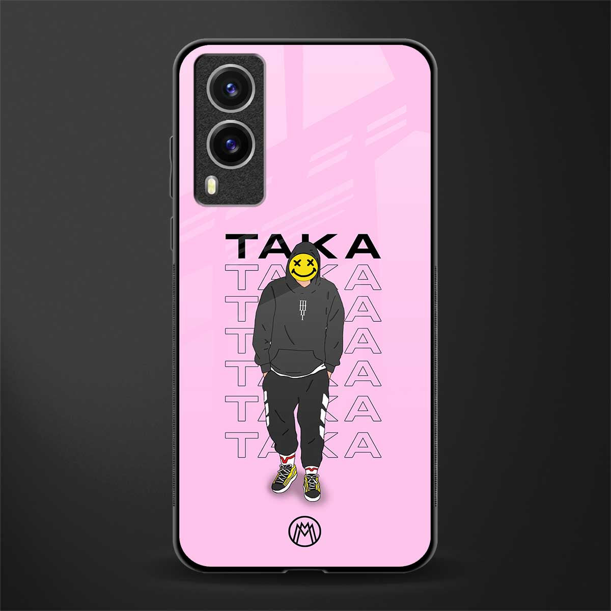 taka taka glass case for vivo v21e 5g image