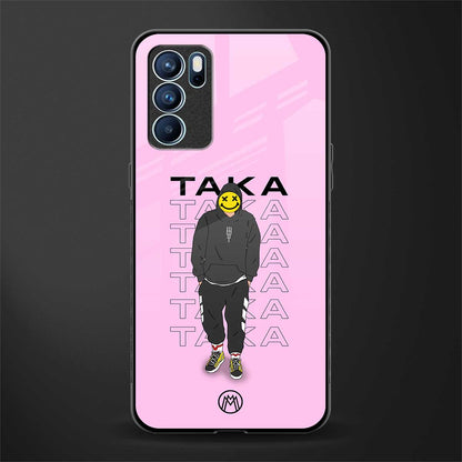 taka taka glass case for oppo reno6 5g image