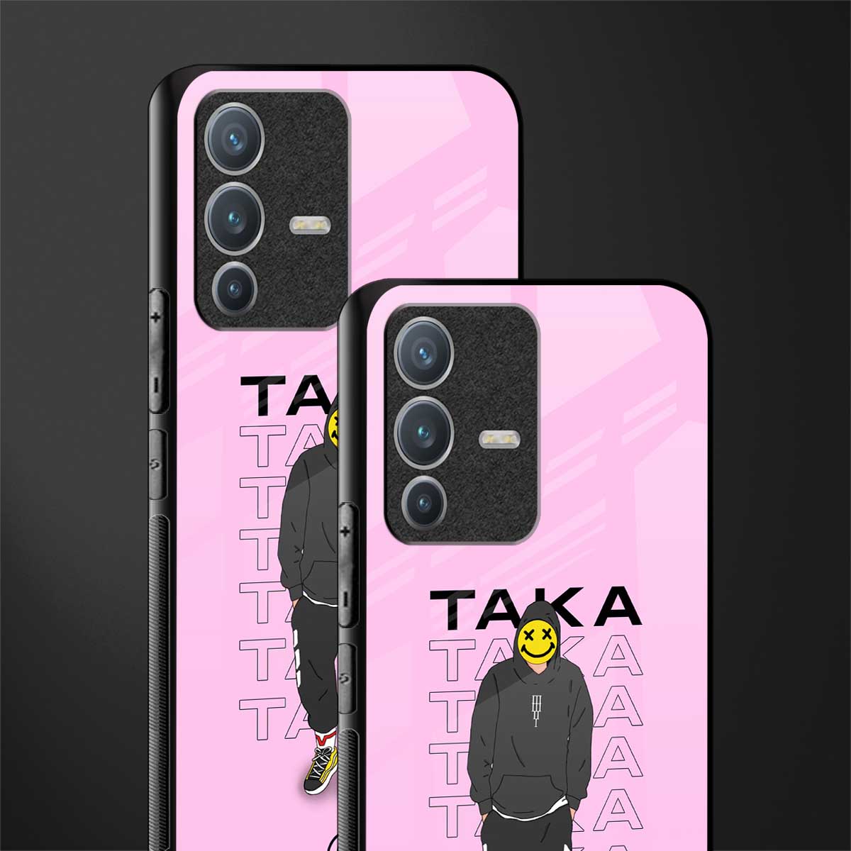taka taka glass case for vivo v23 pro 5g image-2