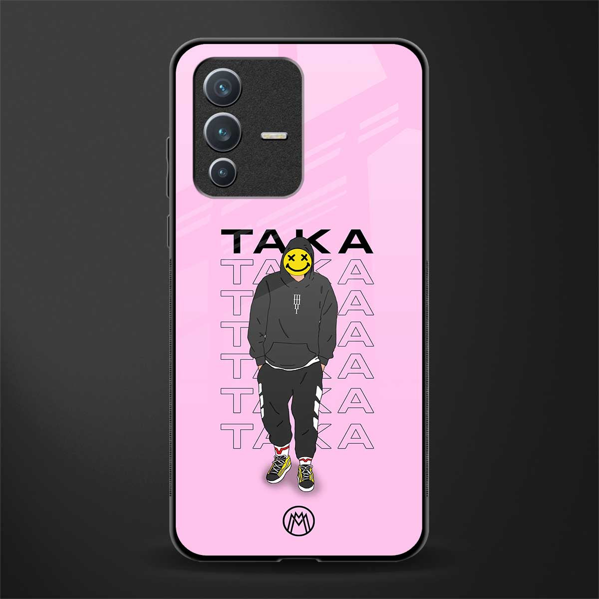 taka taka glass case for vivo v23 5g image