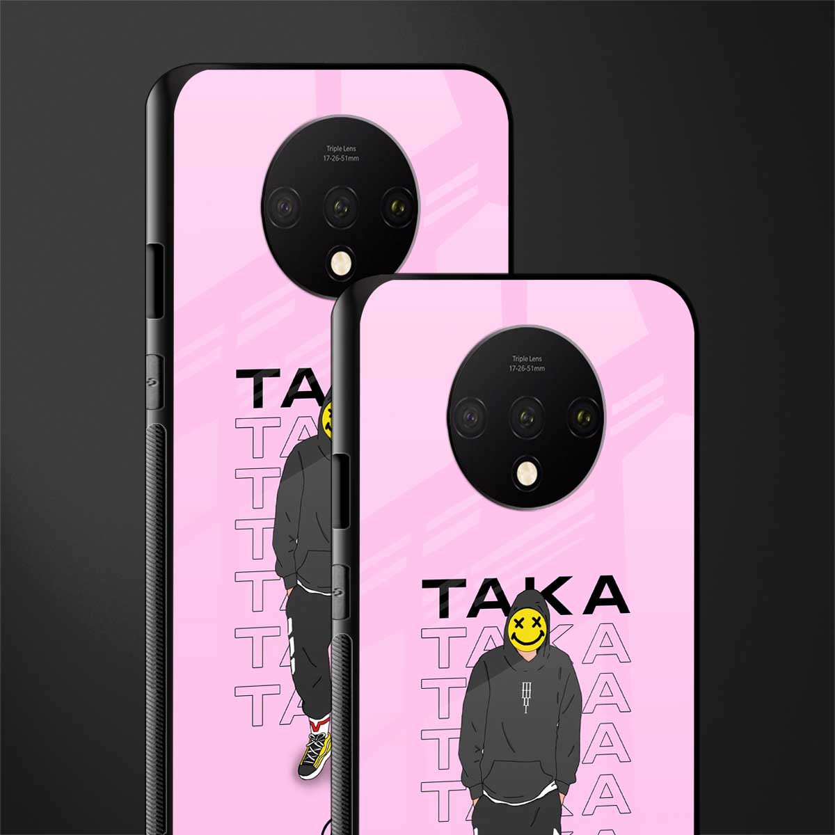 taka taka glass case for oneplus 7t image-2