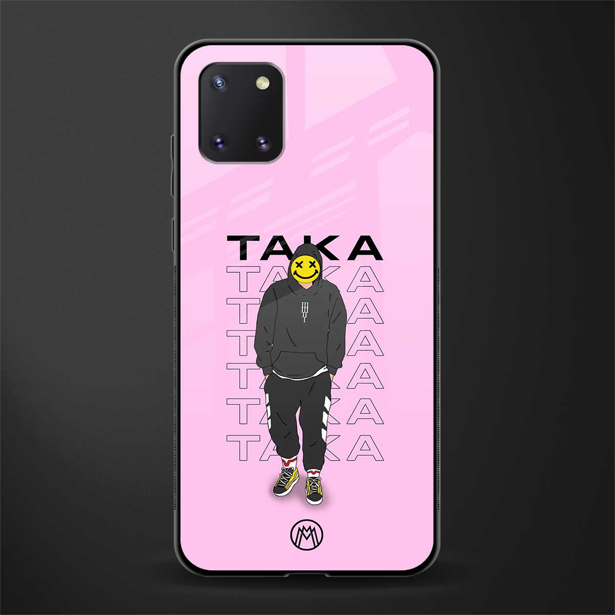 taka taka glass case for samsung a81 image