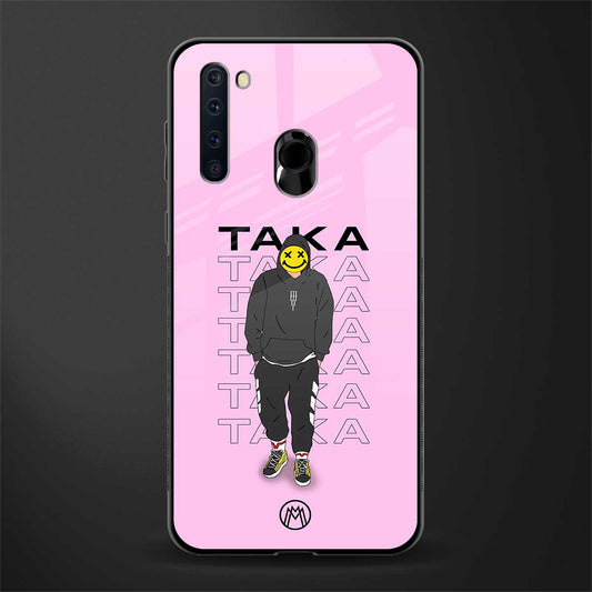 taka taka glass case for samsung a21 image