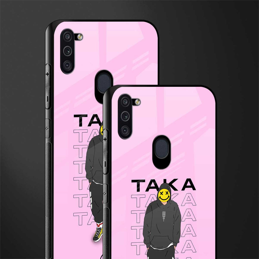 taka taka glass case for samsung a11 image-2