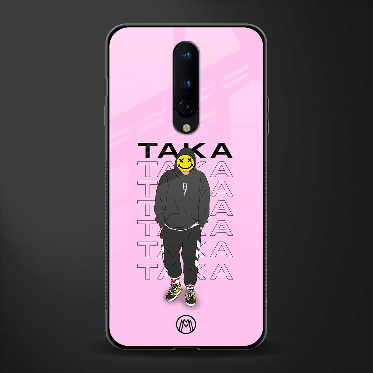 taka taka glass case for oneplus 8 image