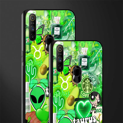 taurus aesthetic collage glass case for realme narzo 20a image-2