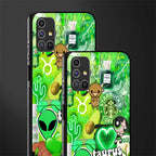 taurus aesthetic collage glass case for samsung galaxy m31s image-2