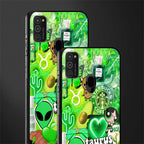 taurus aesthetic collage glass case for samsung galaxy m30s image-2