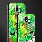 taurus aesthetic collage glass case for redmi 8a image-2