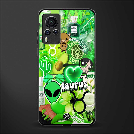 taurus aesthetic collage glass case for vivo x60 pro image