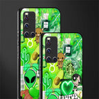 taurus aesthetic collage glass case for vivo v19 image-2