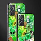 taurus aesthetic collage glass case for vivo v23e image-2