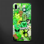 taurus aesthetic collage glass case for vivo v11 pro image