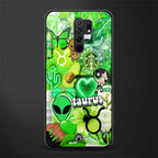 taurus aesthetic collage glass case for poco m2 image
