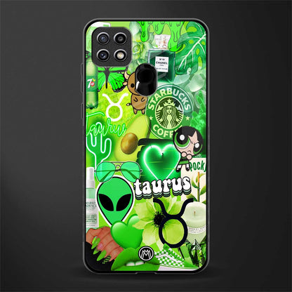 taurus aesthetic collage glass case for oppo a15s image