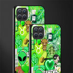 taurus aesthetic collage glass case for oppo f17 pro image-2