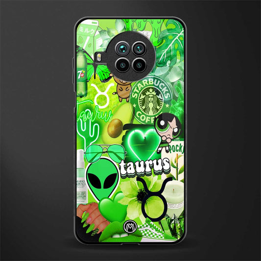 taurus aesthetic collage glass case for mi 10i image