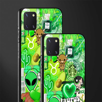 taurus aesthetic collage glass case for samsung galaxy note 10 lite image-2