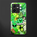 taurus aesthetic collage back phone cover | glass case for vivo y22