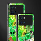 taurus aesthetic collage back phone cover | glass case for iQOO 9 Pro