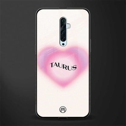 taurus minimalistic glass case for oppo reno 2f image