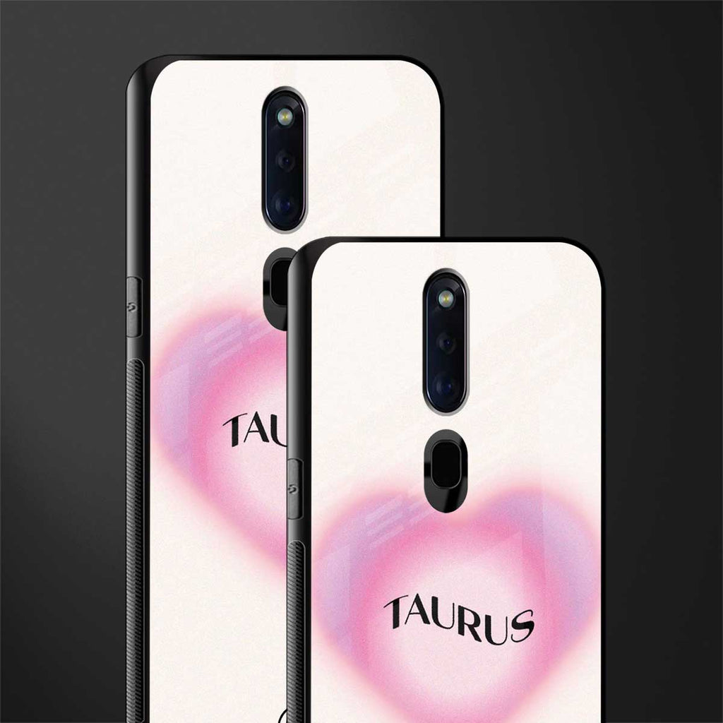 taurus minimalistic glass case for oppo f11 pro image-2