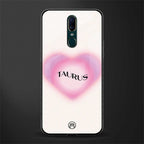 taurus minimalistic glass case for oppo a9 image