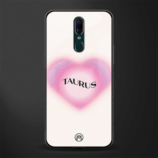 taurus minimalistic glass case for oppo f11 image