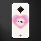 taurus minimalistic glass case for vivo s1 pro image