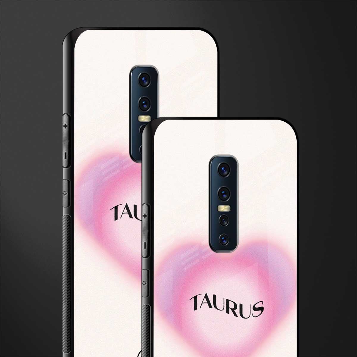 taurus minimalistic glass case for vivo v17 pro image-2