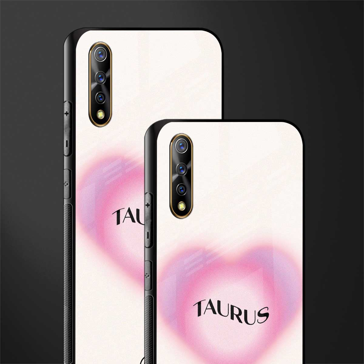 taurus minimalistic glass case for vivo z1x image-2