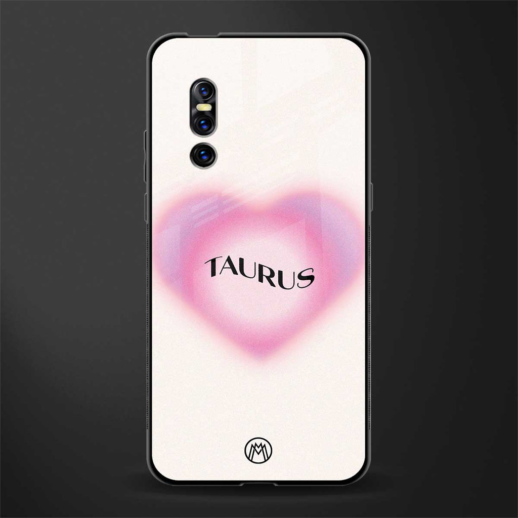 taurus minimalistic glass case for vivo v15 pro image