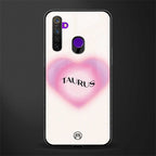 taurus minimalistic glass case for realme narzo 10 image
