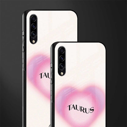 taurus minimalistic glass case for samsung galaxy a30s image-2