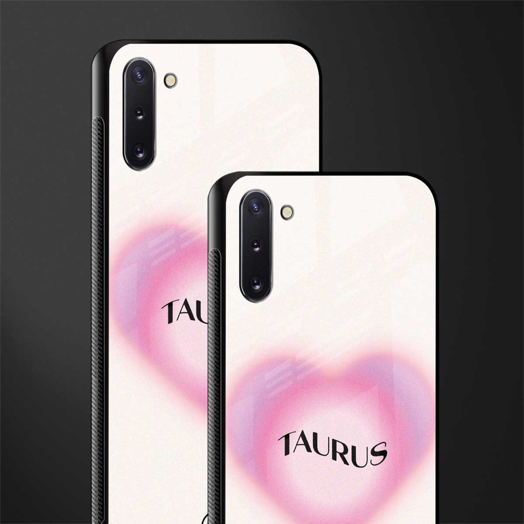 taurus minimalistic glass case for samsung galaxy note 10 image-2