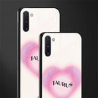 taurus minimalistic glass case for samsung galaxy note 10 image-2