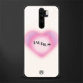 taurus minimalistic glass case for redmi note 8 pro image
