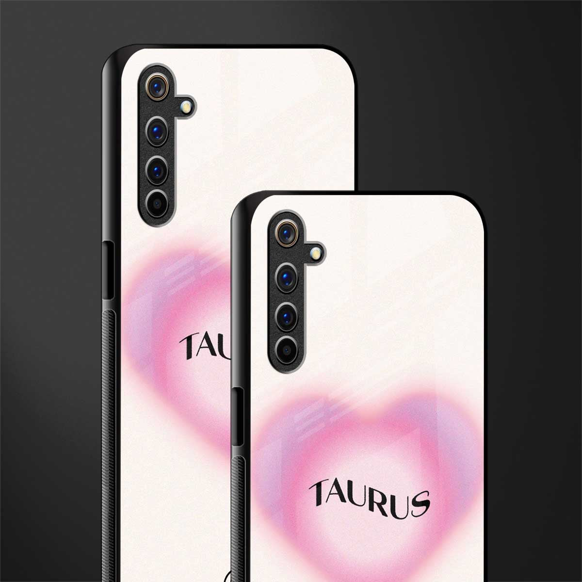 taurus minimalistic glass case for realme 6 pro image-2
