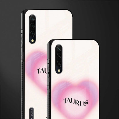 taurus minimalistic glass case for mi a3 redmi a3 image-2