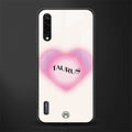 taurus minimalistic glass case for mi a3 redmi a3 image
