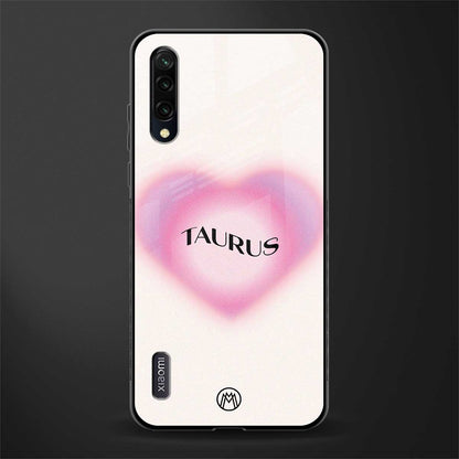 taurus minimalistic glass case for mi a3 redmi a3 image