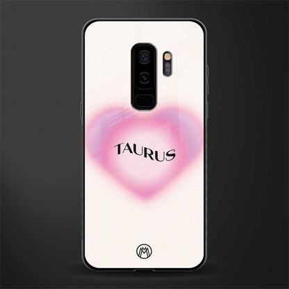 taurus minimalistic glass case for samsung galaxy s9 plus image