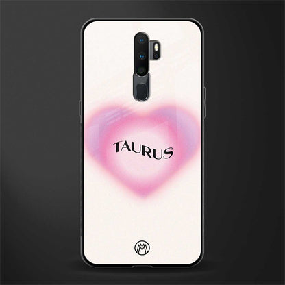 taurus minimalistic glass case for oppo a9 2020 image