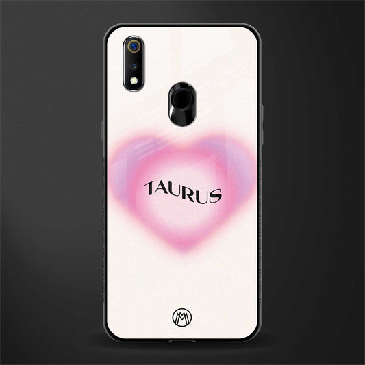 taurus minimalistic glass case for realme 3i image