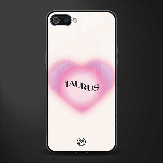 taurus minimalistic glass case for realme c2 image