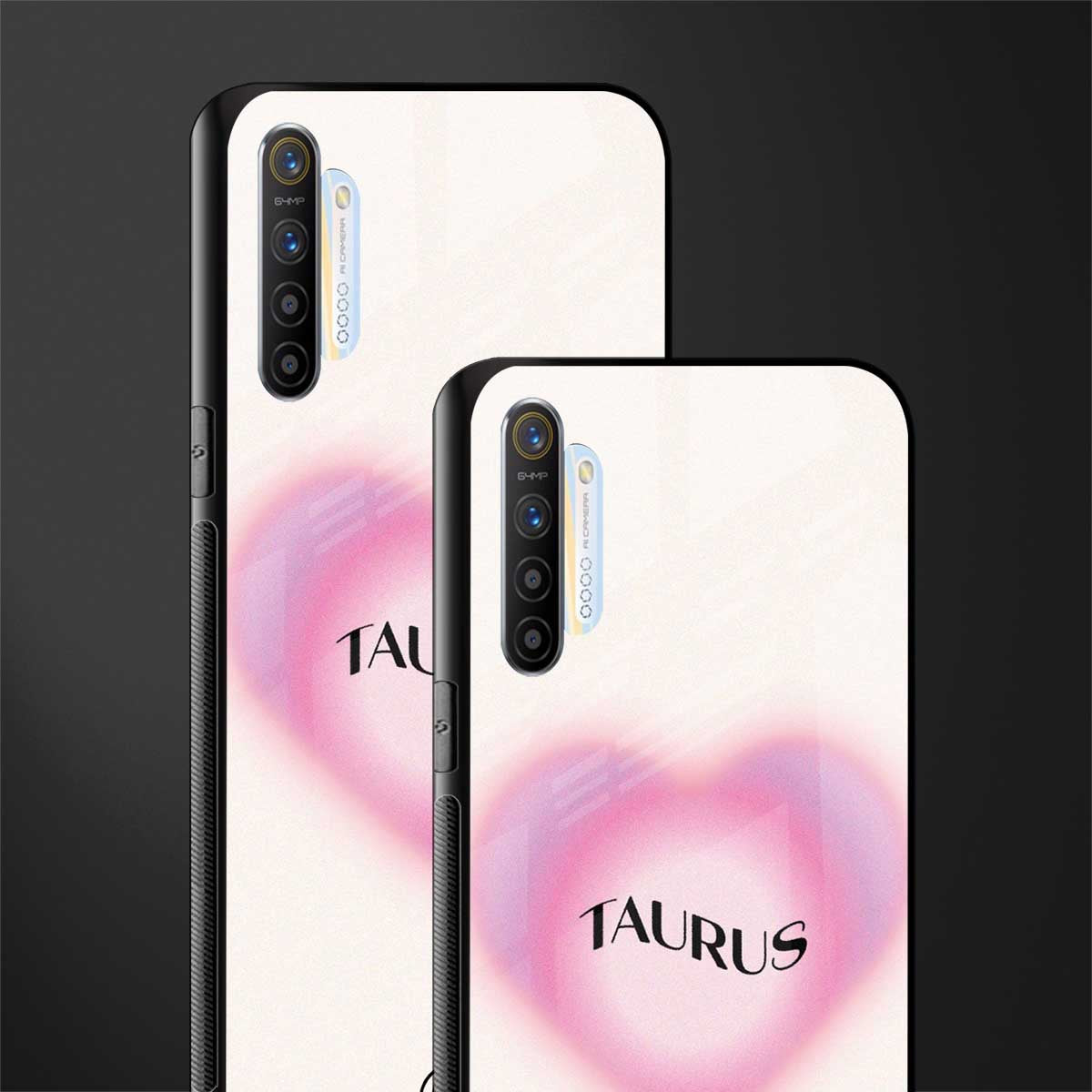 taurus minimalistic glass case for realme x2 image-2