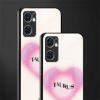 taurus minimalistic glass case for oppo reno7 5g image-2