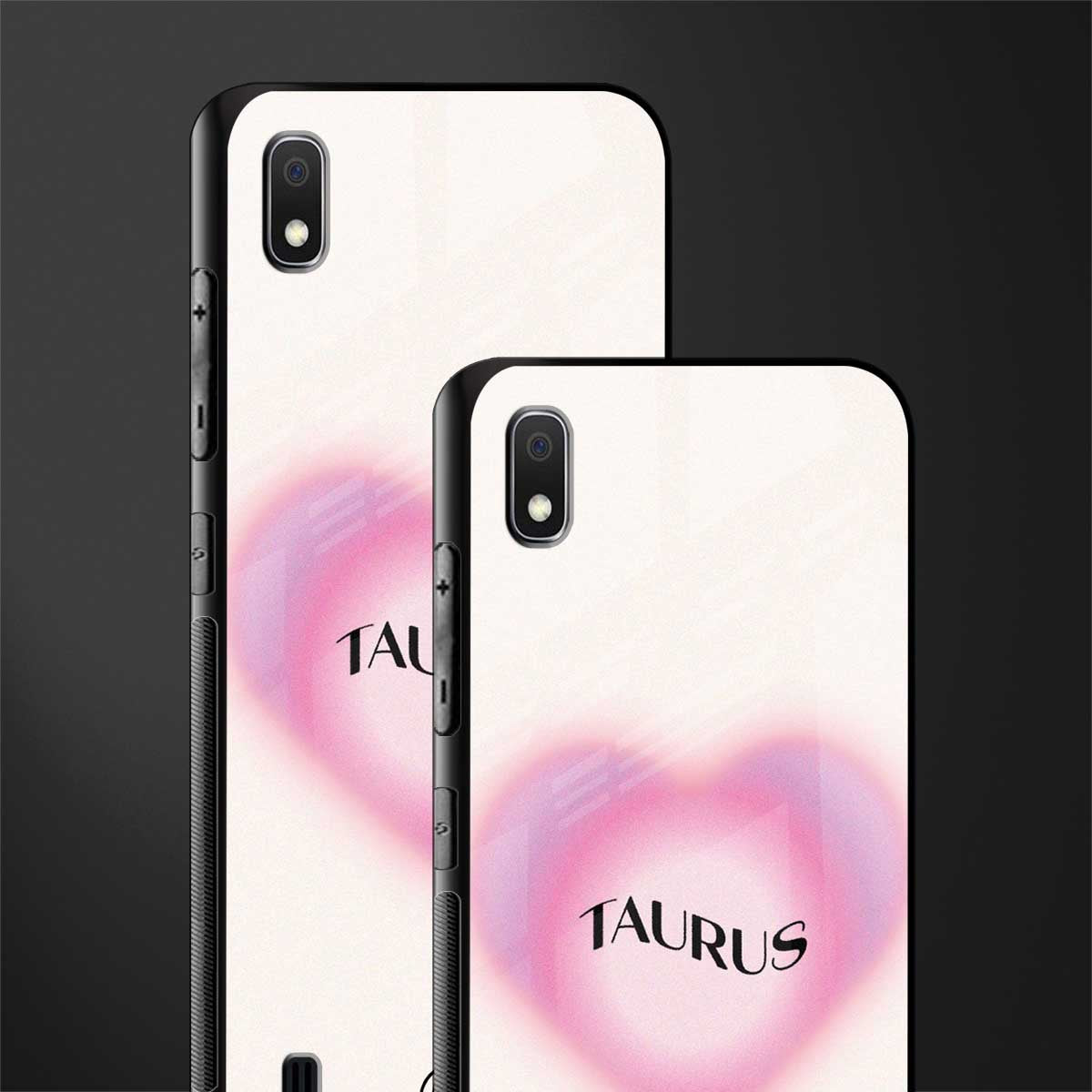 taurus minimalistic glass case for samsung galaxy a10 image-2